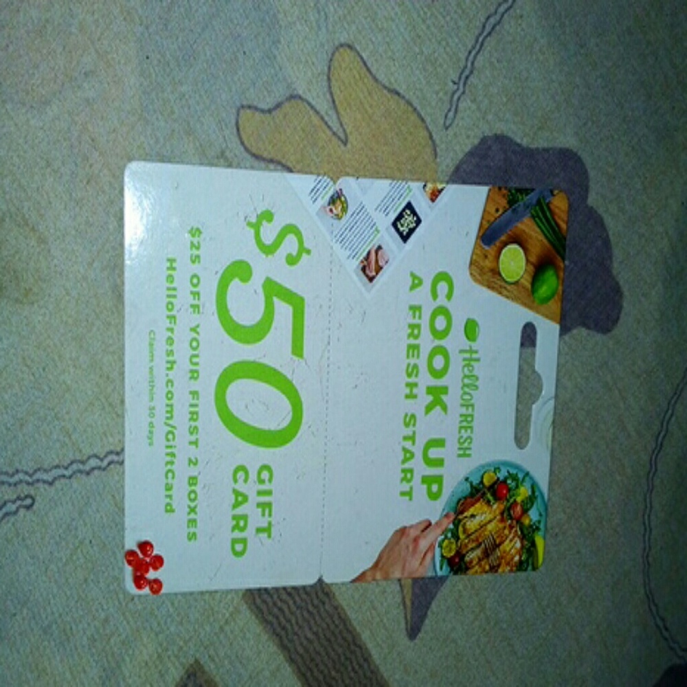 $50 Hello Fresh Gift Card